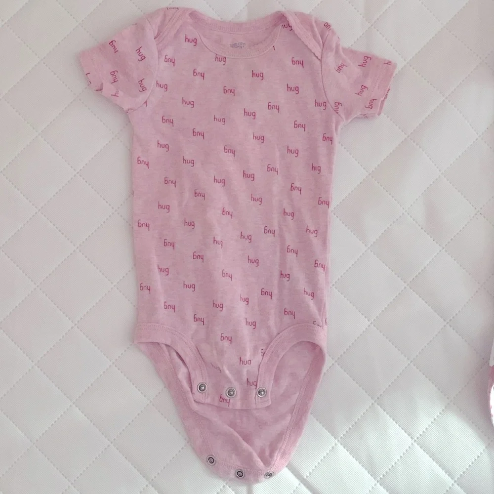 $5 for each item 8 pc cotton Baby Girl BUNDLE/LOT/HAUL of bodysuits size 12 mos